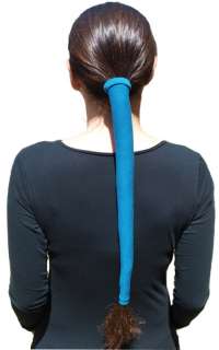   Ponytail Holder Cover Band Tie Wrap Tube~Tangle Free Hair!  