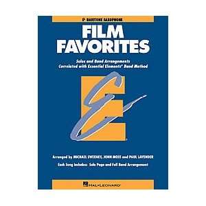   Film Favorites   Essential Elements Band Folios (Baritone Sax