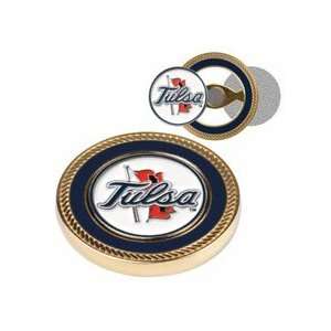 Tulsa Golden Hurricane Challenge Coin with Ball Markers 