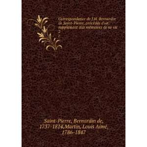   1814,Martin, Louis AimÃ©, 1786 1847 Saint Pierre  Books