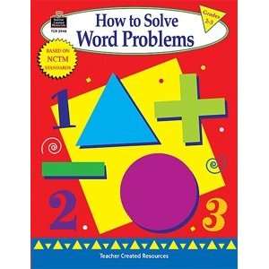  How to Solve Word Problems, Grades 2 3 Book: Toys & Games