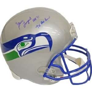   Seattle Seahawks Full Size TB Replica Helmet HOF 95 & 7 X Pro: Sports