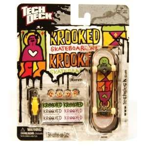   Tech Deck Fingerboard Krooked Skateboards Bobby Worrest Toys & Games