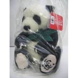  World Wildlife Fund 25 Years in China Plush Panda 7 Toys 