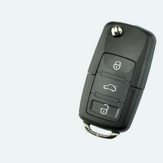 Flip Keyless Key Shell For VW Jetta Passat Golf Remote  