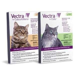   Vectra for Cats, 6 Month Supply Under 9lbs, 6 months