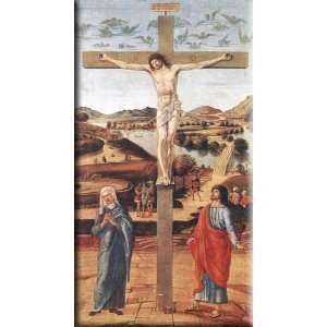  Crucifix 9x16 Streched Canvas Art by Bellini, Giovanni 