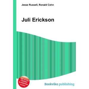  Juli Erickson Ronald Cohn Jesse Russell Books