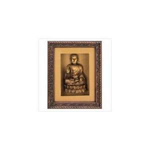   Golden Buddha Ornate Shadow Box Frame Wall Art Display: Home & Kitchen