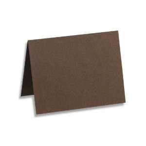  A7 Folded Card (5 1/8 x 7 Folded Size)   Chocolate   Pack 