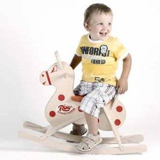 Childrens Rocking Ride Ons Rody Wooden Rocking Horse