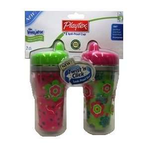    Proof Sippy Cups, 2 Sippy Cups, BPA Free, 9 Oz/266 ml, FLOWERS: Baby