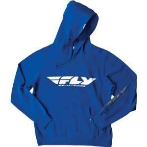  Fly Racing Corporate Hoodie   Large/Blue: Automotive