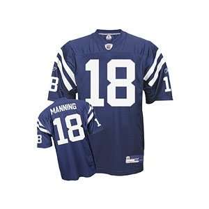 Indianapolis Colts Peyton Manning Authentic Team Color Jersey M/L/XL 