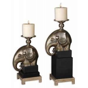  Uttermost Abayomi Candle Holders Set of 2: Home & Kitchen