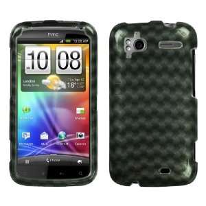  Metal Plaid (2D Silver) Phone Protector Cover for HTC 