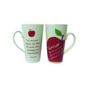  Teacher (Proverbs 2:6) Designer Latte Mug: Everything Else