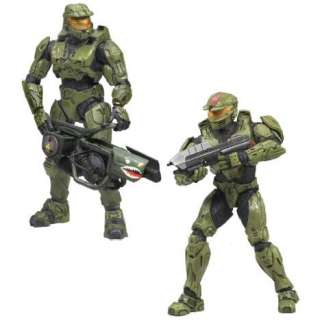 HALO 3 SPARTAN 2 PACK MASTER CHIEF & RED TEAM LEADER  