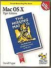Mac OS X Tiger Missing Manual, David Pogue, Good Book
