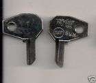 Key Blank Taylor X47 Harley Davidson Puch Fork Lock