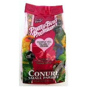   Bird Small Parrot/Conure Premium Blend No Sunflower 5 Lb: Pet Supplies