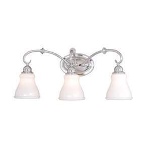   Fairfield 3 Light Bathroom Light, Chrome   3459220