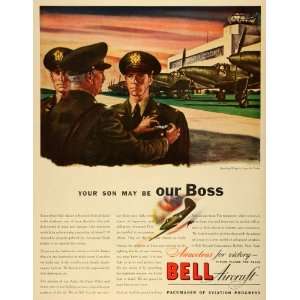   Army Wings War Production Aviation   Original Print Ad