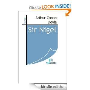 Sir Nigel (French Edition): Arthur Conan Doyle:  Kindle 