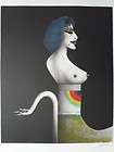 Paul Wunderlich Original Lithograph Hand Signed 1981
