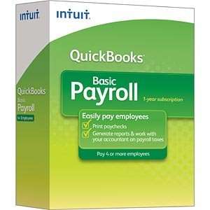  Quickbooks Basic Payroll Unlimited Employees 2009 