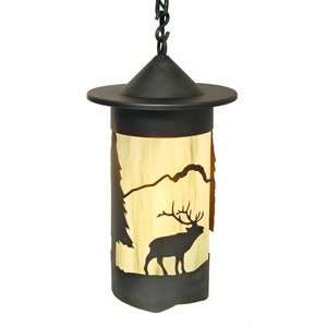   Pasadena Elk Pendant from Steel Partners Lighting