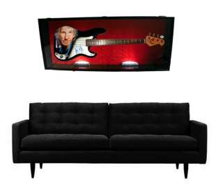   Autographed Airbrush Roger Waters Bass Guitar PSA UACC RD COA  