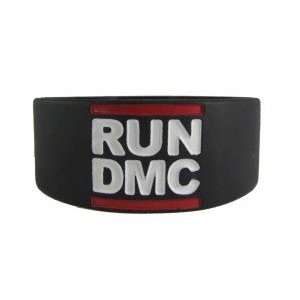  Run DMC 1 Wide Silicone Bracelet: Toys & Games