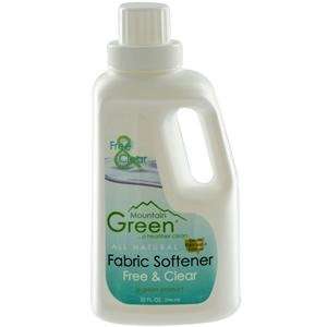    Mountain Green Fabric Softener, Free and Clear