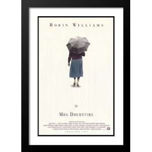  Mrs. Doubtfire 32x45 Framed and Double Matted Movie Poster 