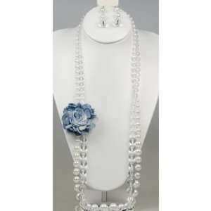  Ladies 36 Acryl+Pearl Ball, Necklace Set Case Pack 3 