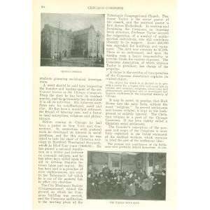  1904 Chicago Commons Graham Taylor City Missionary Soci 