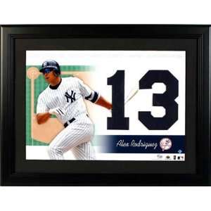  Alex Rodriguez New York Yankees Unsigned Jersey Numbers 