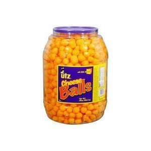 35 Oz. Utz Cheese Balls Barrels (Pack of 5)  Grocery 