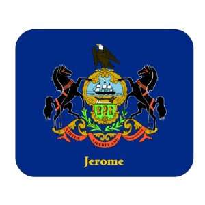  US State Flag   Jerome, Pennsylvania (PA) Mouse Pad 