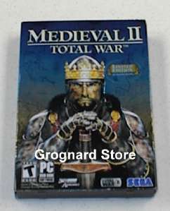 MEDIEVAL II 2 TOTAL WAR PC Game USA Limited DVD Edition 010086851779 