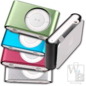  Lux Apple iPod Shuffle 2nd Gen Aluminum Case: MP3 Players 