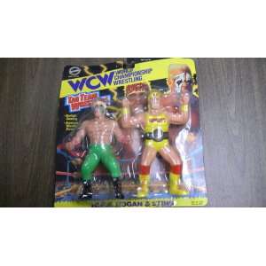 WCW World Wrestling Championship Tag Team Wrestlers Hulk Hogan & Sting 
