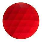 30mm Red Faceted Glass Jewel   Stained Glass  