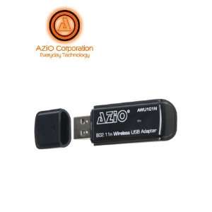  AZiO AWU101N 802.11n Wireless USB Adapter: Computers 