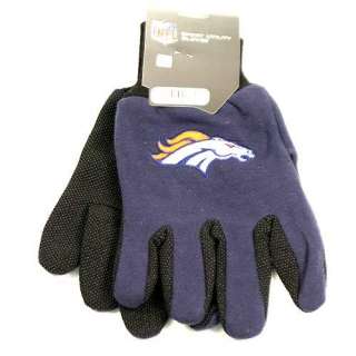 Denver Broncos   New NFL Work Grip Gloves  