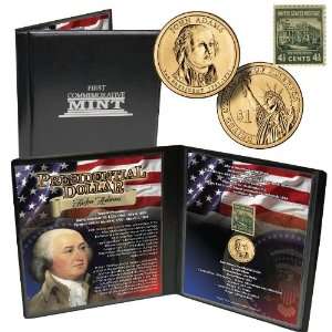  John Adams Presidential Coin and Stamp Set: Everything 