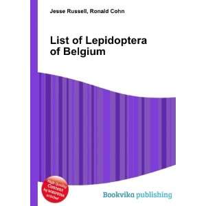  List of Lepidoptera of Belgium Ronald Cohn Jesse Russell Books