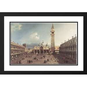 Canaletto 40x28 Framed and Double Matted Piazza San Marco 