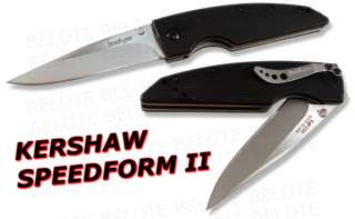 Kershaw Speedform II Plain Edge Folding Knife 3550 NEW  